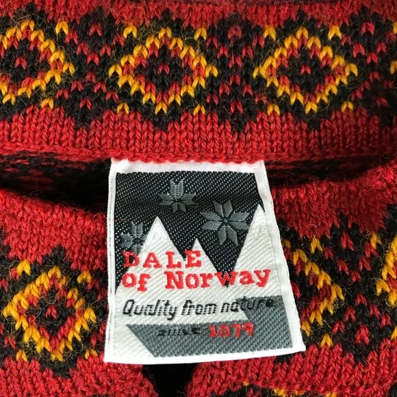 Dale of Norway Cardigan Wool Sweater - Picture 3 of 6